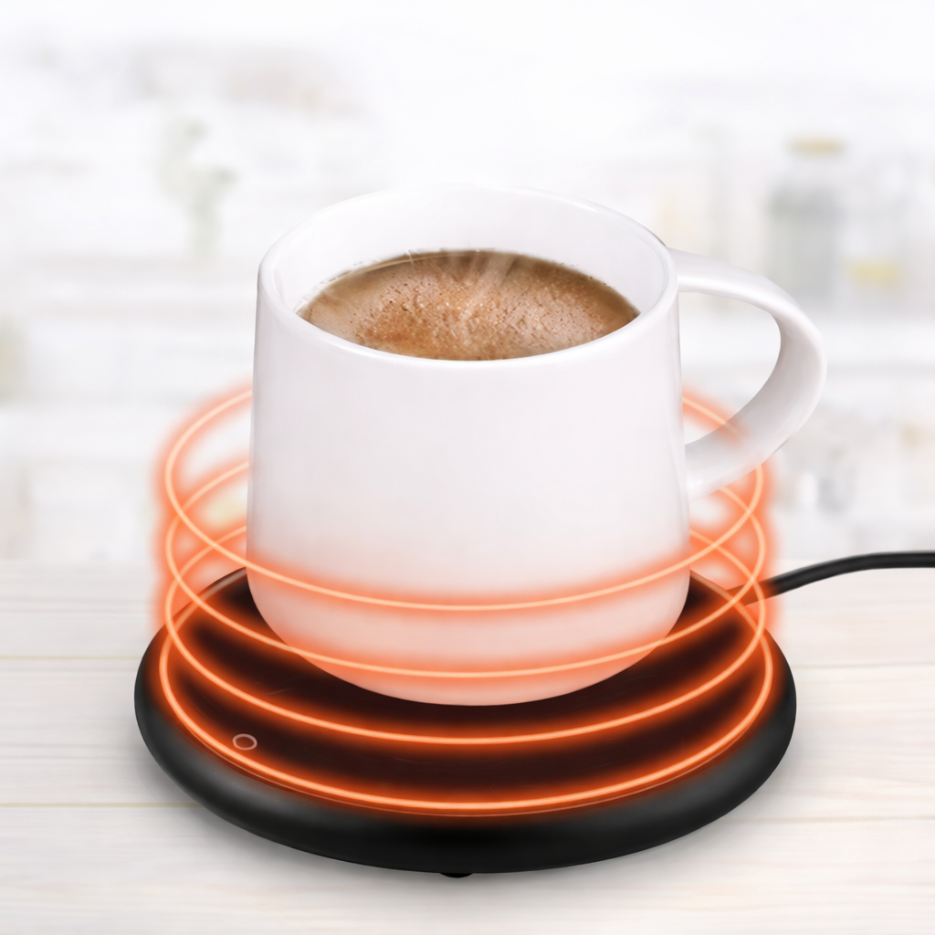 MugWarmer™ – USB Electric Cup Warmer for Coffee & Tea